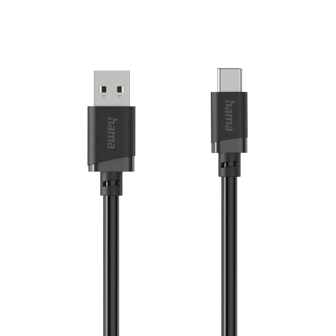 HAMA Cablu USB-A - USB-C, 2 m, negru