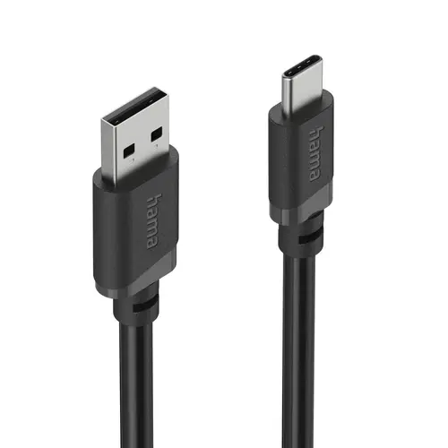 HAMA Кабел USB-A - USB-C, 2 м, черен - image 9