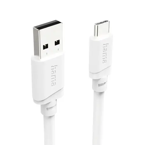 HAMA Кабел USB-A - USB-C, 2 м, бял - image 6