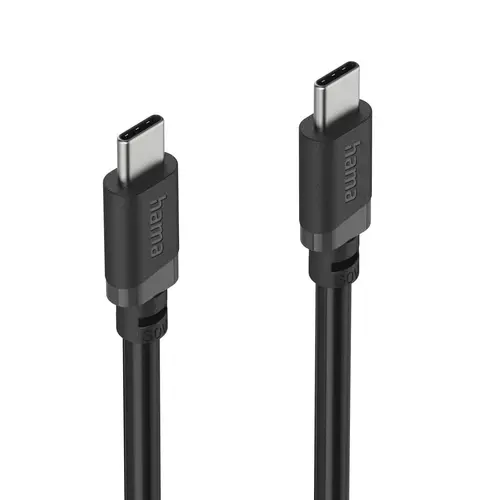 HAMA Кабел USB-C - USB-C, 60W, 0.5 м, черен - image 10