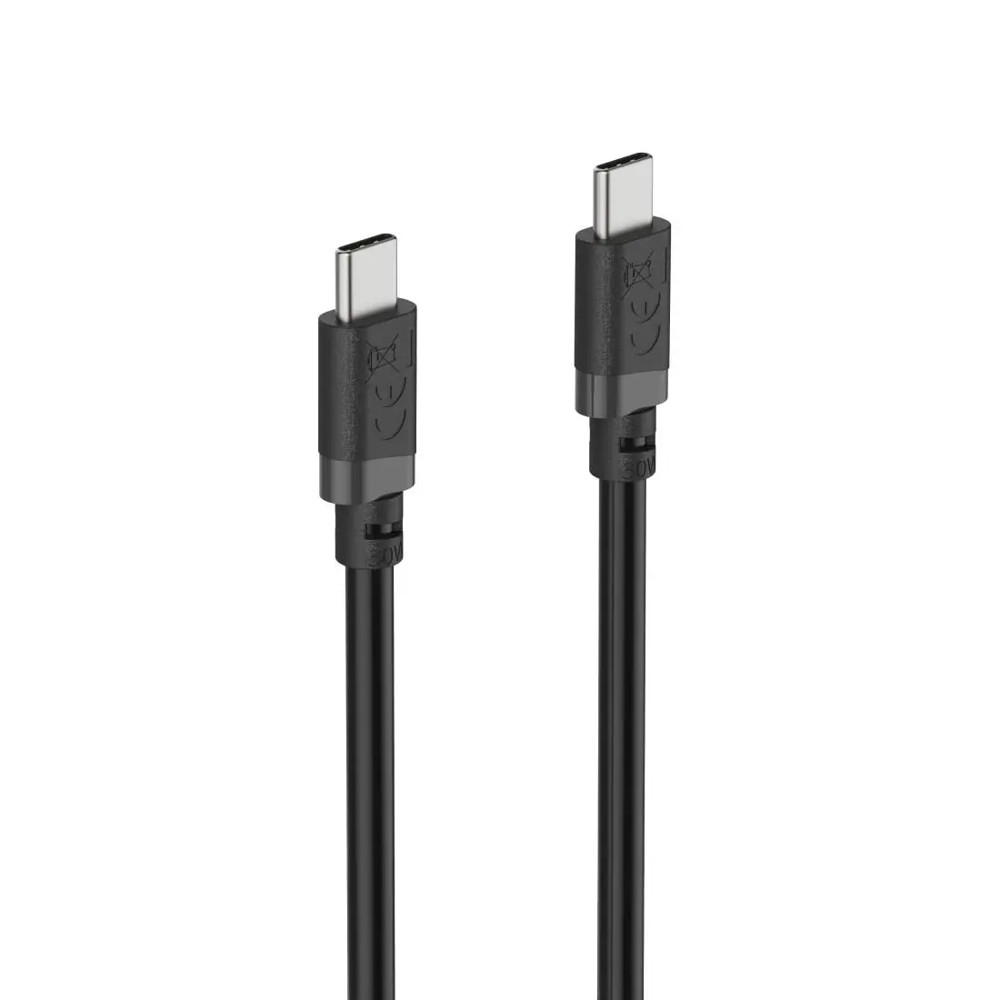 HAMA Кабел USB-C - USB-C, 60W, 0.5 м, черен - image 2