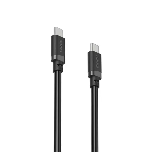 HAMA Кабел USB-C - USB-C, 60W, 0.5 м, черен - image 4
