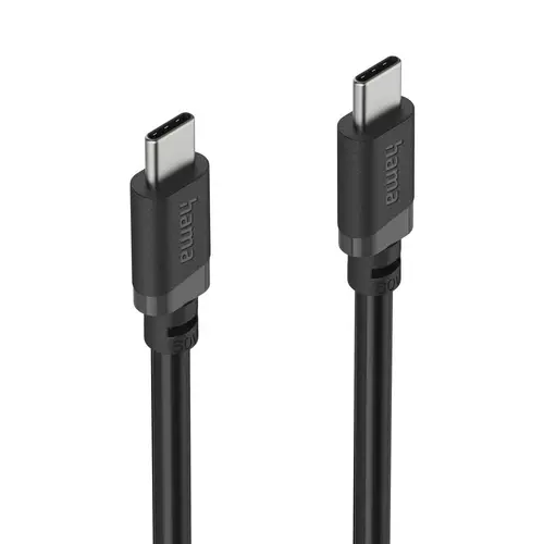 HAMA Кабел USB-C - USB-C, 60W, 0.5 м, черен - image 5
