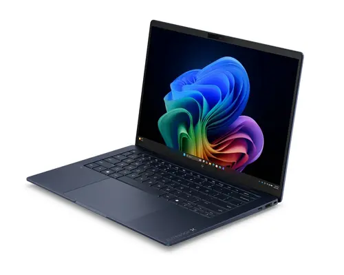 Лаптоп, HP EliteBook X G2i AI 14" Atmospheric Blue, Ultra 7 356H(up to 4.7Ghz/18MB/16C), 14" 2.8K OLED UWVA AG 1200 Hz 500nits Sure View Touchscreen, 32GB LPDDR5X On-board, 1TB PCIe SSD, WiFi7 + BT6, FPR, Backlit Kbd, 3C Batt, Win 11 Pro, 3Y Offsite - image 1