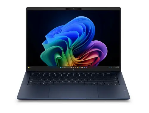 Лаптоп, HP EliteBook X G2i AI 14" Atmospheric Blue, Ultra 7 356H(up to 4.7Ghz/18MB/16C), 14" 2.8K OLED UWVA AG 1200 Hz 500nits Sure View Touchscreen, 32GB LPDDR5X On-board, 1TB PCIe SSD, WiFi7 + BT6, FPR, Backlit Kbd, 3C Batt, Win 11 Pro, 3Y Offsite