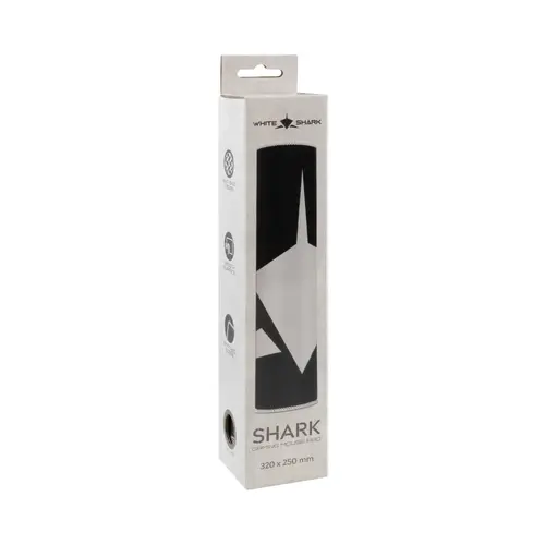 White Shark геймърски пад за мишка Gaming Mousepad SHARK M - image 2