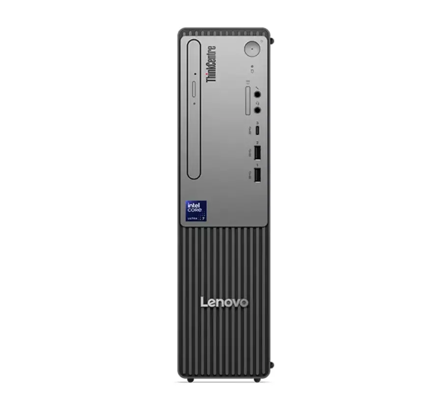 Настолен компютър, Lenovo ThinkCentre neo 50s G6 SFF Intel Core Ultra 7 265, 20C (up to 5.3GHz, 30MB), 16GB DDR5-5600, 512GB SSD, Integrated Graphics, DVD, KB, Mouse, DOS, 3Y Onsite