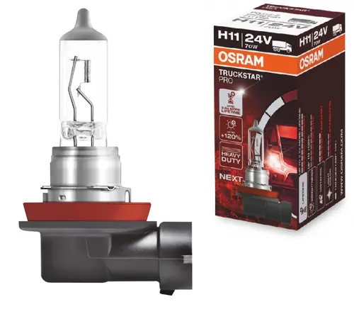 АВТОМОБИЛНА ЛАМПА 64216TSP H11 70W 24V PGJ19-2 BOX OSRAM