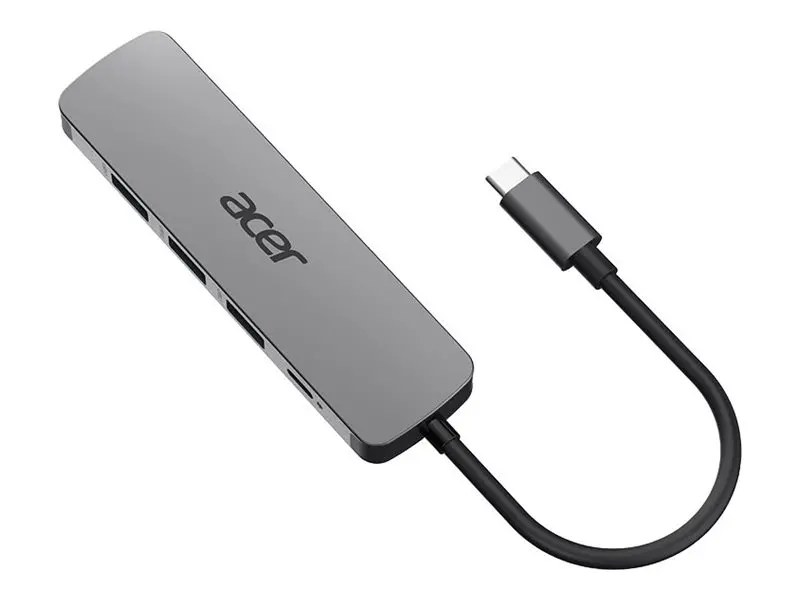 ACER 5in1 TYPE C DONGLE 3x USB 3.0 5Gbps 1x HDMI 4K 1x TYPE C 100W PD