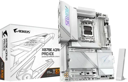 Дънна платка, GIGABYTE GB X870E A PRO X3D ICE - image 4