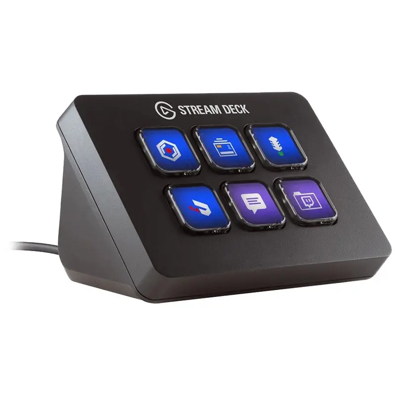 Elgato Stream Deck Mini, 6 πλήρως προσαρμόσιμα πλήκτρα LCD στα χέρια σας. Όλα έτοιμα να ενεργοποιήσουν απεριόριστες ενέργειες με ένα μόνο άγγιγμα