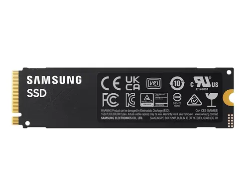 Твърд диск, Samsung SSD 990 1TB PCIe 4.0 NVMe M.2 V-NAND Read 7150 MB/s Write 6450 MB/s - image 1
