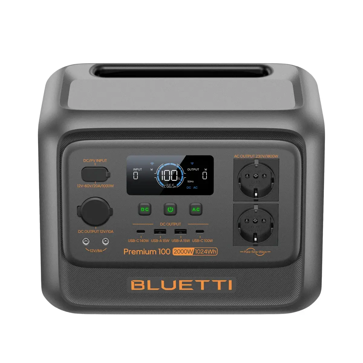 Bluetti Преносима електростанция Portable Power Station Premium 100 V2 - image 3