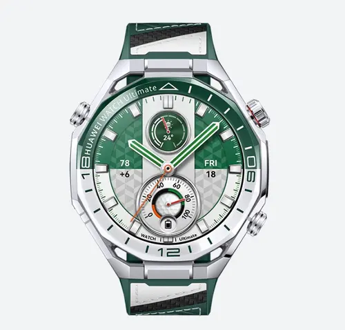 Часовник, Huawei Watch Ultimate 2 March-B39 Green + Huawei FreeBuds 7i Conch-T010 White - image 1