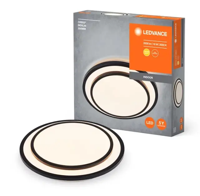 LED ЛАМПА ORBIS BERLIN 300 mm 16W 830 BK LEDVANCE