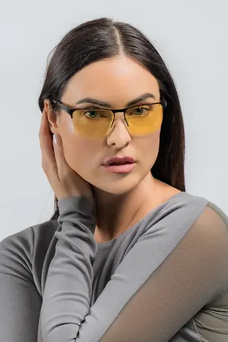 Компютърни очила GUNNAR Echo Onyx - Amber - image 5