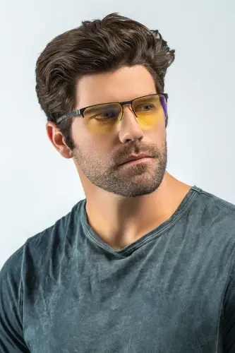 Компютърни очила GUNNAR Echo Onyx - Amber - image 6