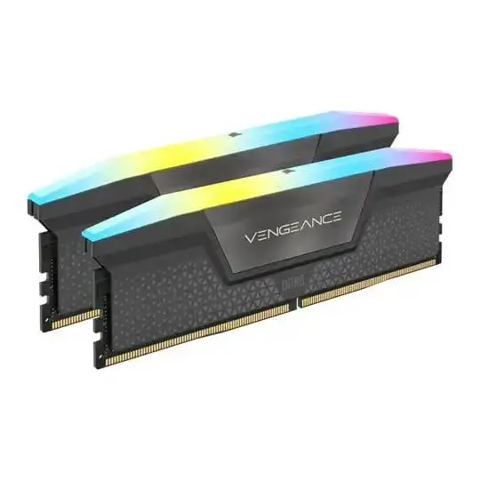 CORSAIR VENGEANCE RGB DDR5 32GB (2 x 16GB) DDR5 6000 CL38-48-48-96 1.35V Intel XMP & AMD EXPO - WHITE