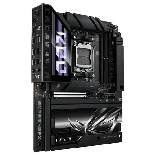 Дънна платка, Asus ROG Crosshair X870E Hero BTF + Asus ROG RYUO IV 360 ARGB - image 1