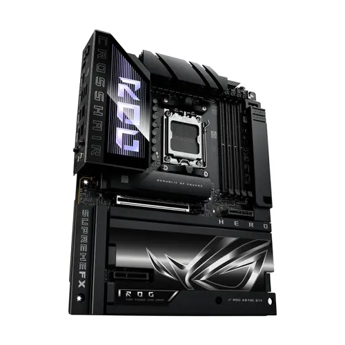 Дънна платка, Asus ROG Crosshair X870E Hero BTF + Asus ROG RYUO IV 360 ARGB - image 3