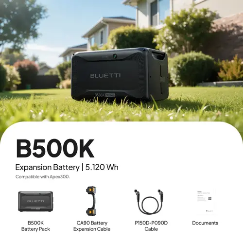 Bluetti Допълнителна батерия B500K Expansion Battery 5120Wh - image 6