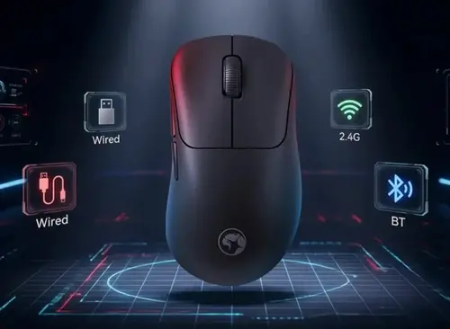 Marvo безжична геймърска мишка Wireless Gaming Mouse Niro B40 M529W - 10000dpi, 2.4G, Bluetooth 5.3 - image 4