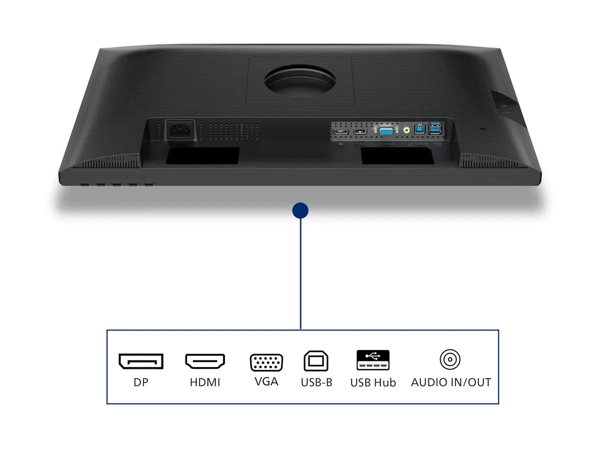 PHILIPS 23.8inch 1920x1080 120Hz IPS Flat H/A 150 MM TUV EyeSafe certified USB HUB SPEAKERS DP HDMI 300cd/m2 TCO 10 - image 2