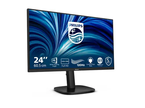 PHILIPS 23.8inch 1920x1080 120Hz IPS Flat H/A 150 MM TUV EyeSafe certified USB HUB SPEAKERS DP HDMI 300cd/m2 TCO 10 - image 3