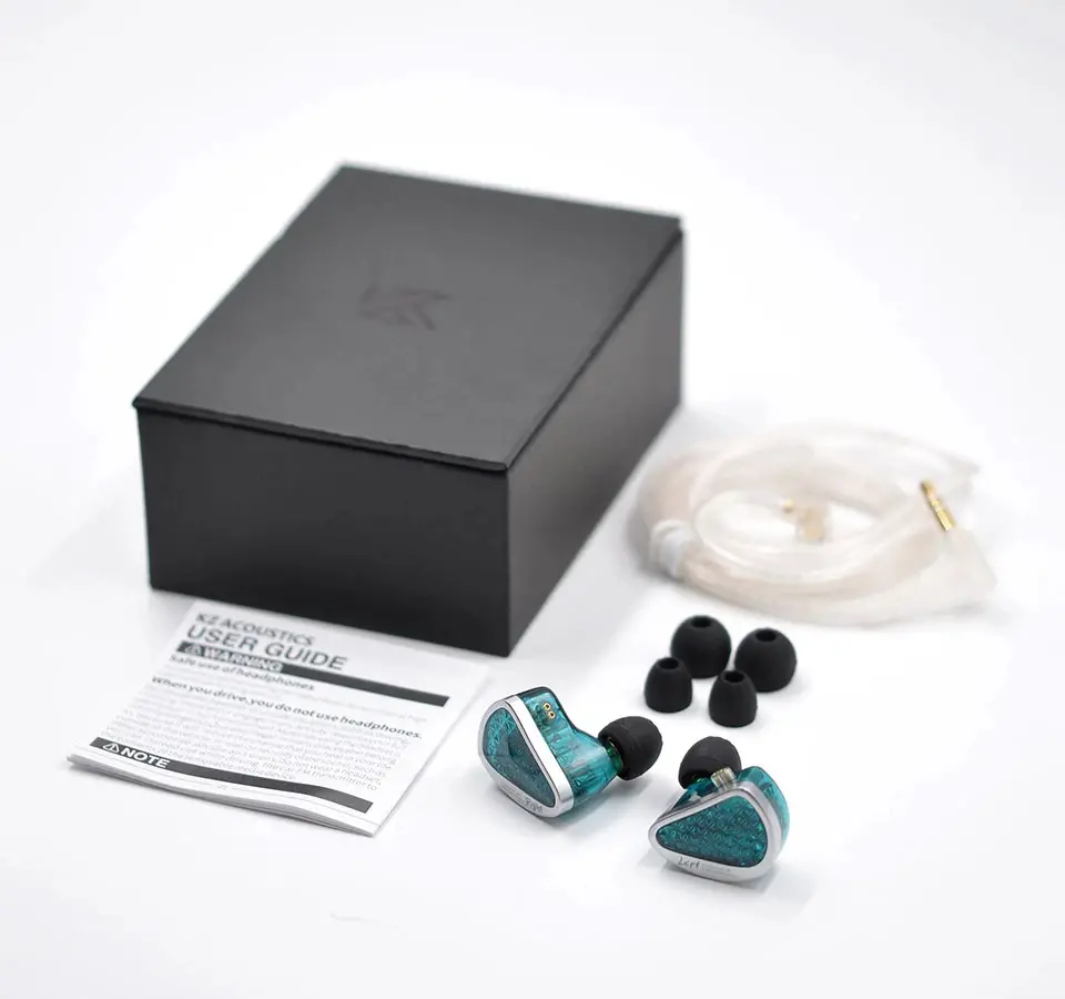 KZ професионални слушалки Hi-Fi In-Ear-Monitors - AS16 PRO - Mic, Black - image 7