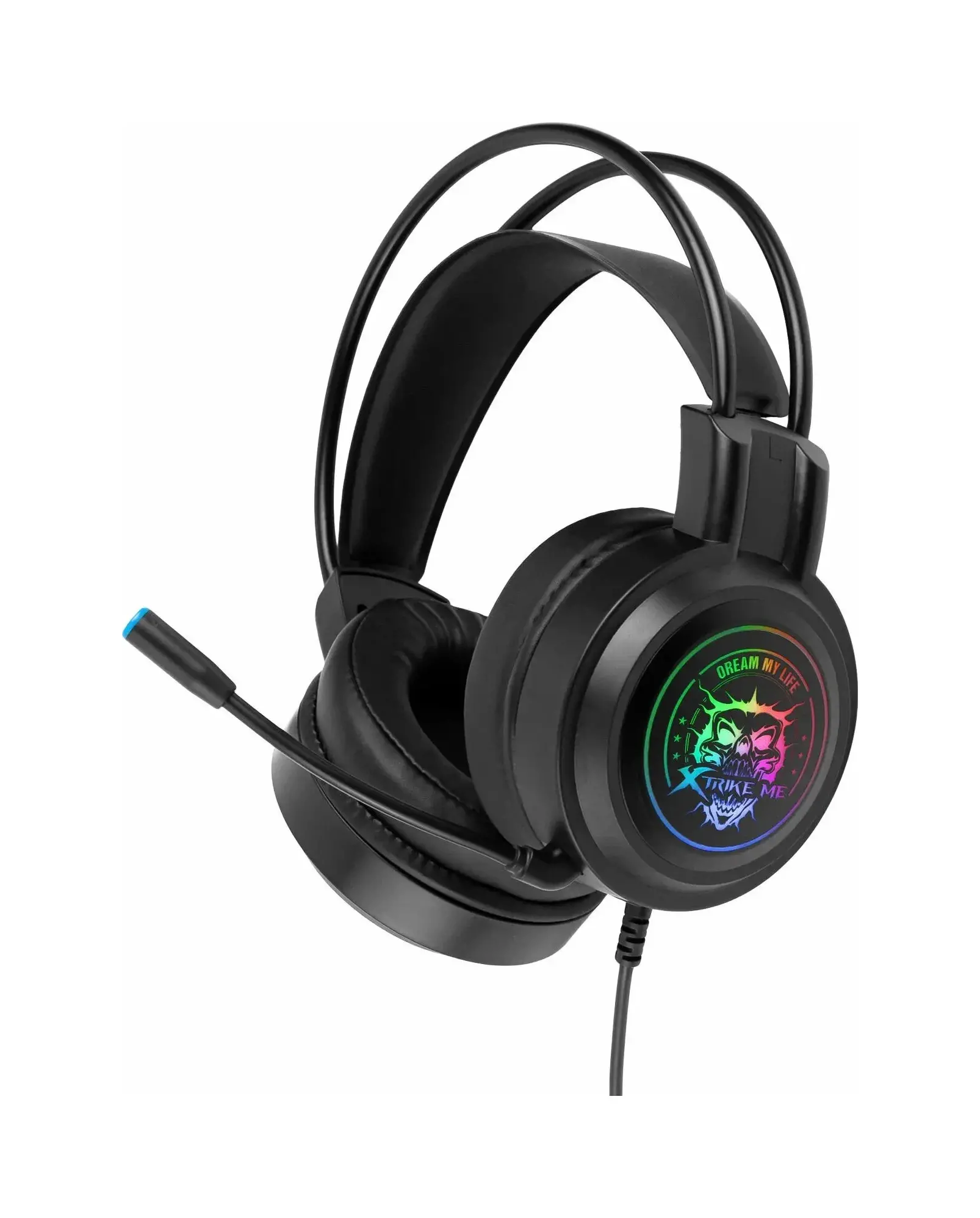Xtrike ME геймърски слушалки Gaming Headphones GH-516 - 50mm, RGB - image 1