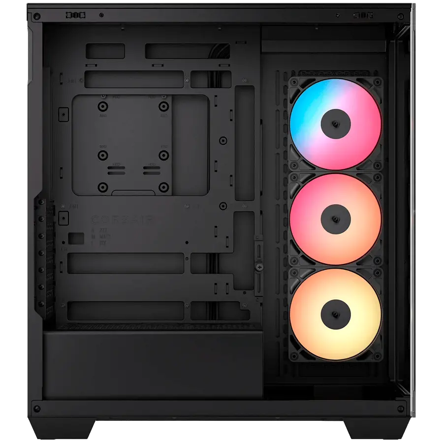 CORSAIR 3500X RSR ARGB Tempered Glass Mid-Tower, Black - image 1
