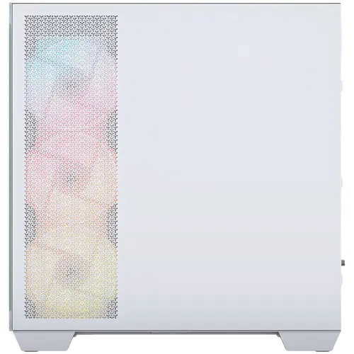 Corsair 2800X RS-R ARGB Panoramic Glass Micro-ATX Case, White - image 3