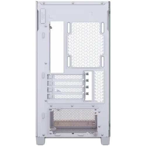Corsair 2800X RS-R ARGB Panoramic Glass Micro-ATX Case, White - image 4