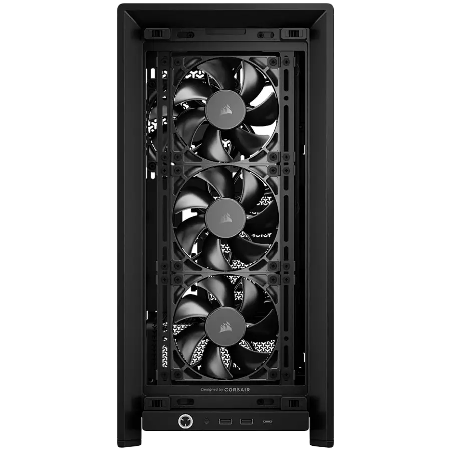Corsair FRAME 4000X RS Mid-Tower, Black - image 4