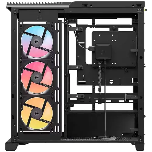 CORSAIR FRAME 4500X LX-R RGB Tempered Glass Mid-Tower, Black - image 3