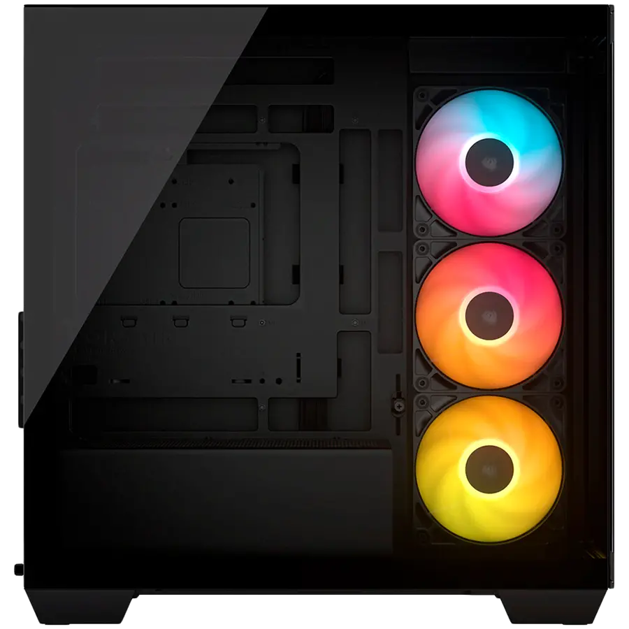 Corsair 2800X RS-R ARGB Panoramic Glass Micro-ATX Case, Black - image 2