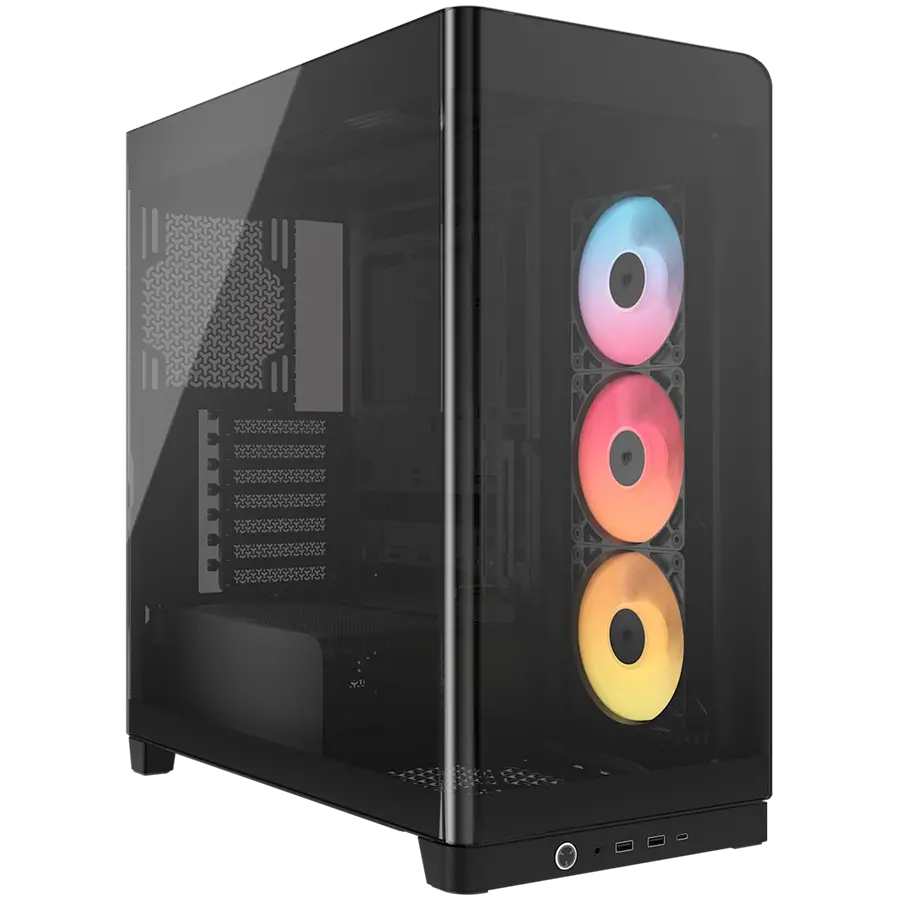 CORSAIR FRAME 4500X RS-R ARGB Tempered Glass Mid-Tower, Black
