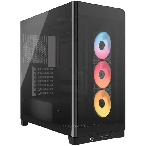 Κουτί CORSAIR FRAME 4500X RS-R ARGB Mid-Tower με ενισχυμένο γυαλί, μαύρο - 1