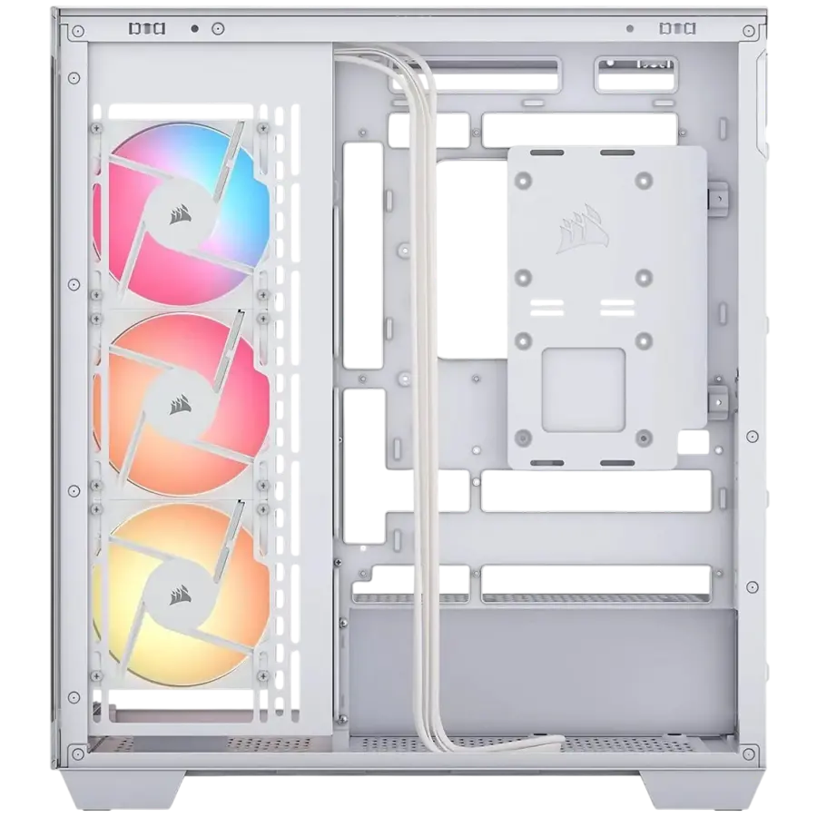CORSAIR 3500X RSR ARGB Tempered Glass Mid-Tower, White - image 2