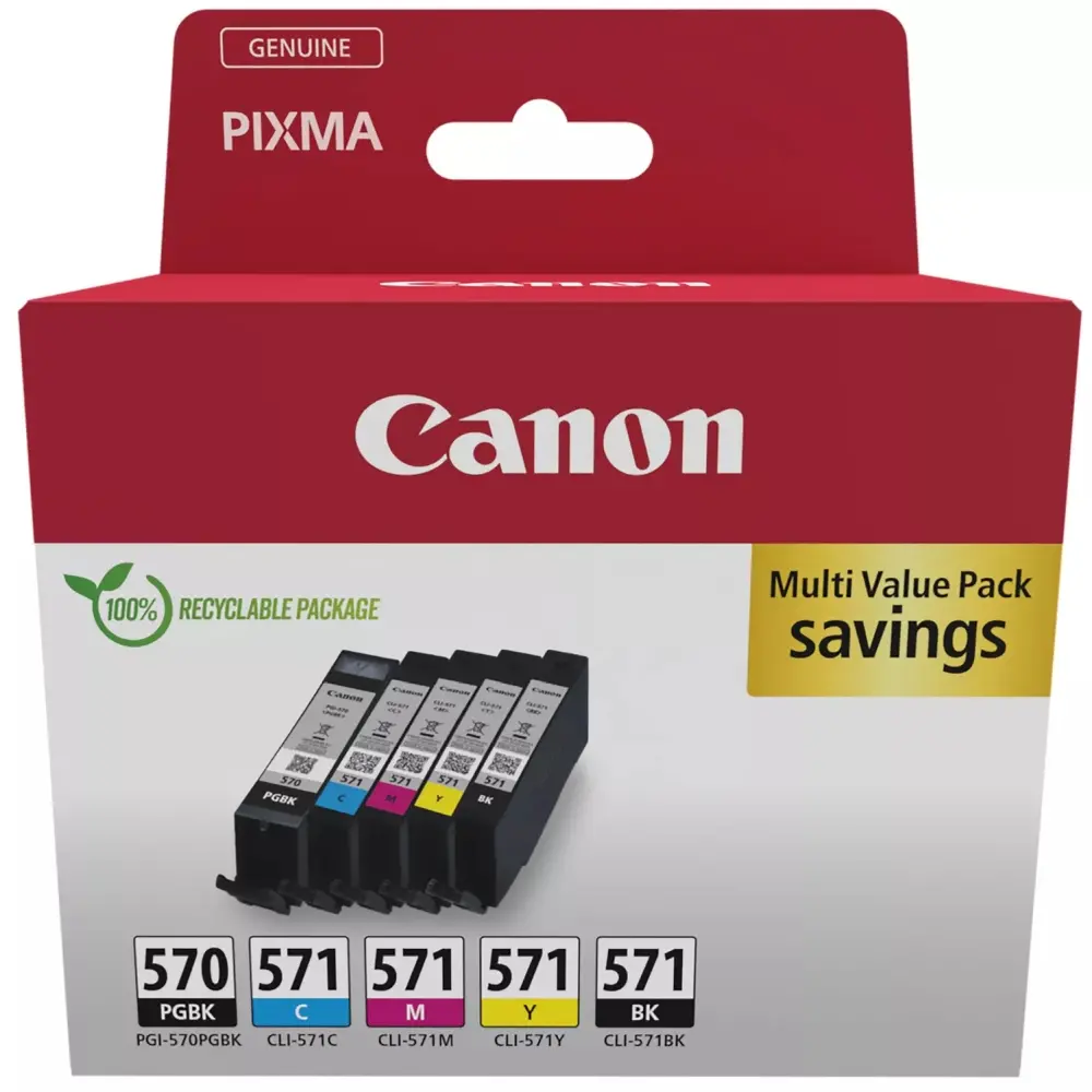 Консуматив, Canon PGI-570/CLI-571 PGBK/C/M/Y/BK Multi-Pack