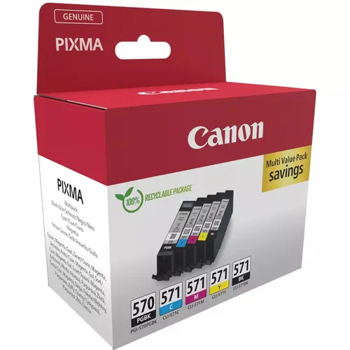 Консуматив, Canon PGI-570/CLI-571 PGBK/C/M/Y/BK Multi-Pack - image 1
