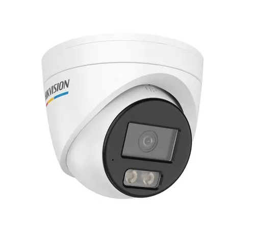 Камера, HikVision 4 MP ColorVu 3.0 Fixed Turret Network Camera, 2.8 mm, F1.0, IR, White Light up to 30m, H.265+, IP67, built-in microphone, 12Vdc/PoE 6W - image 2