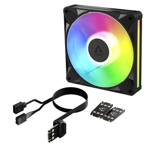 Вентилатор ARCTIC BioniX P14 A-RGB PWM 140mm Daisy Chain - Черен - image 2