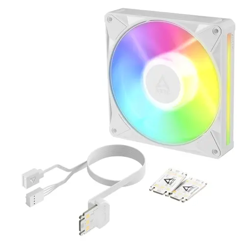 Вентилатор ARCTIC BioniX P14 A-RGB PWM 140mm Daisy Chain - Бял - image 2
