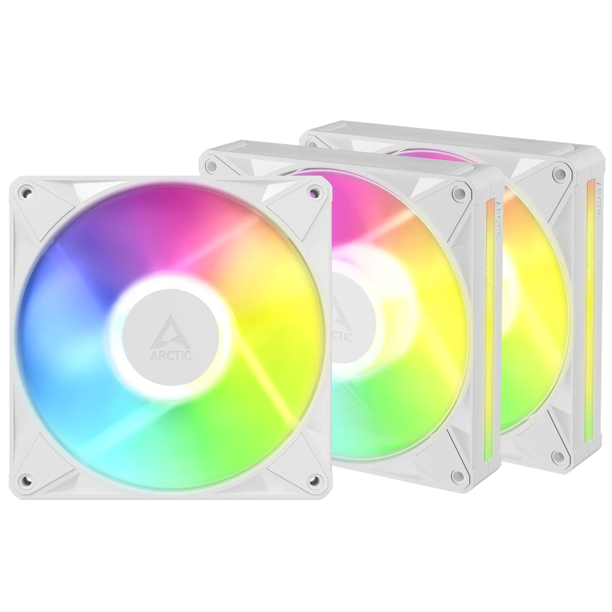 Σετ ανεμιστήρων ARCTIC BioniX P14 A-RGB PWM 140mm Daisy Chain - Λευκό
