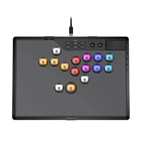 CORSAIR Novablade Pro Wireless Hall Effect Leverless Controller, Backlit RGB LED, CORSAIR MGX v2, Black