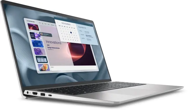 Лаптоп, Dell Pro 15 Essential PV15250, Intel Core i5-1334U (10 cores, up to 4.60 GHz), 15.6" FHD (1920x1080) 120Hz WVA AG, 16GB, 1TB, Intel UHD Graphics, FHD RGB cam, Wi-Fi 6, FPR, Backlit, Ubuntu, Platinum Silver+Canon PIXMA MG2551S All-In-One, Grey - image 1