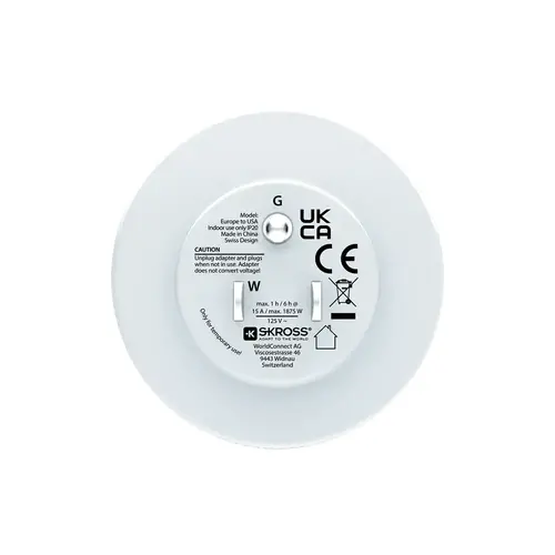 Skross адаптер 220V EU към USA - image 4
