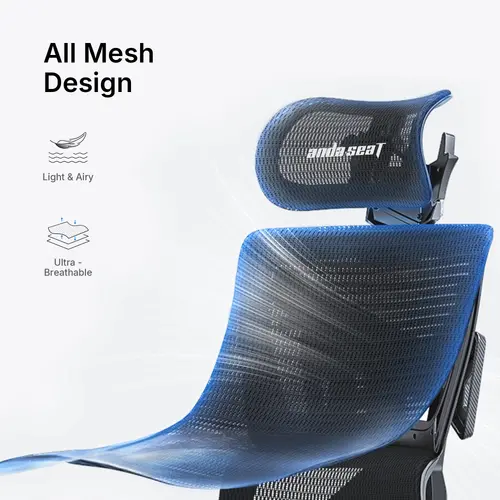 Anda Seat геймърски стол Gaming Chair X-Air Mega - XL Black Mesh - 11