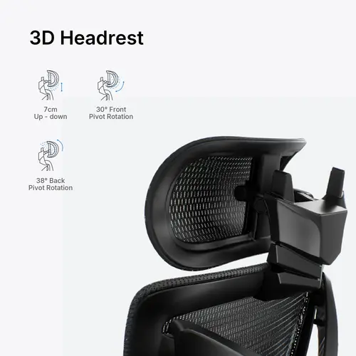 Anda Seat геймърски стол Gaming Chair X-Air Mega - XL Black Mesh - 15